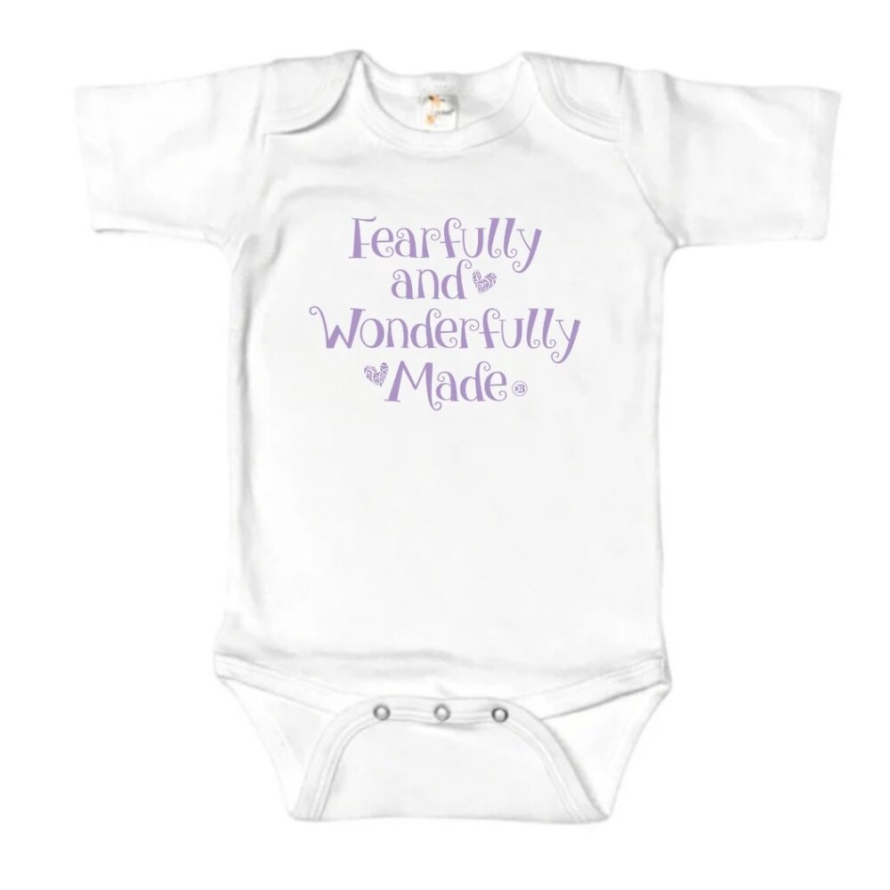 Fearfully and Wonderfully Made - Girl's Infant Onesie